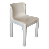 Chaise 4875 blanche par Carlo Bartoli pour Kartell