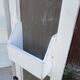50s kitchen cabinet transformed with a patina makeover