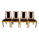 4 chaises vintage Nathan Furniture
