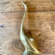 Brass swan
