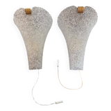 set of 70 pearl plexiglass wall lights