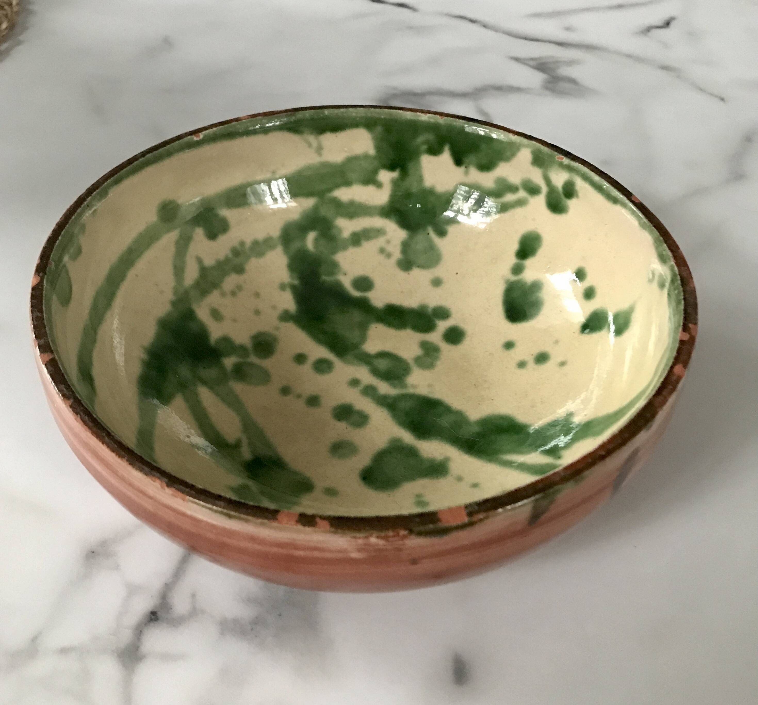 Terracotta salad bowl