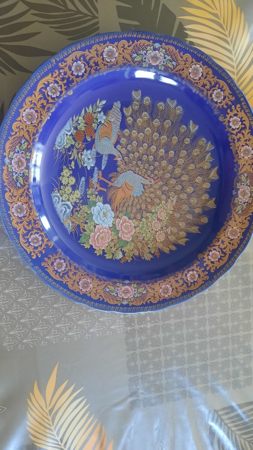 Large Moroccan tagine plate