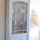 Parisian Art Deco glass cabinet