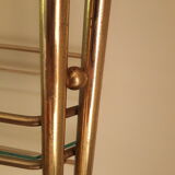 Wall floor gold metal