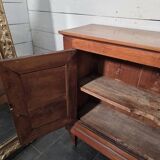 Low buffet in solid cherry wood from the 19th century (shallow)