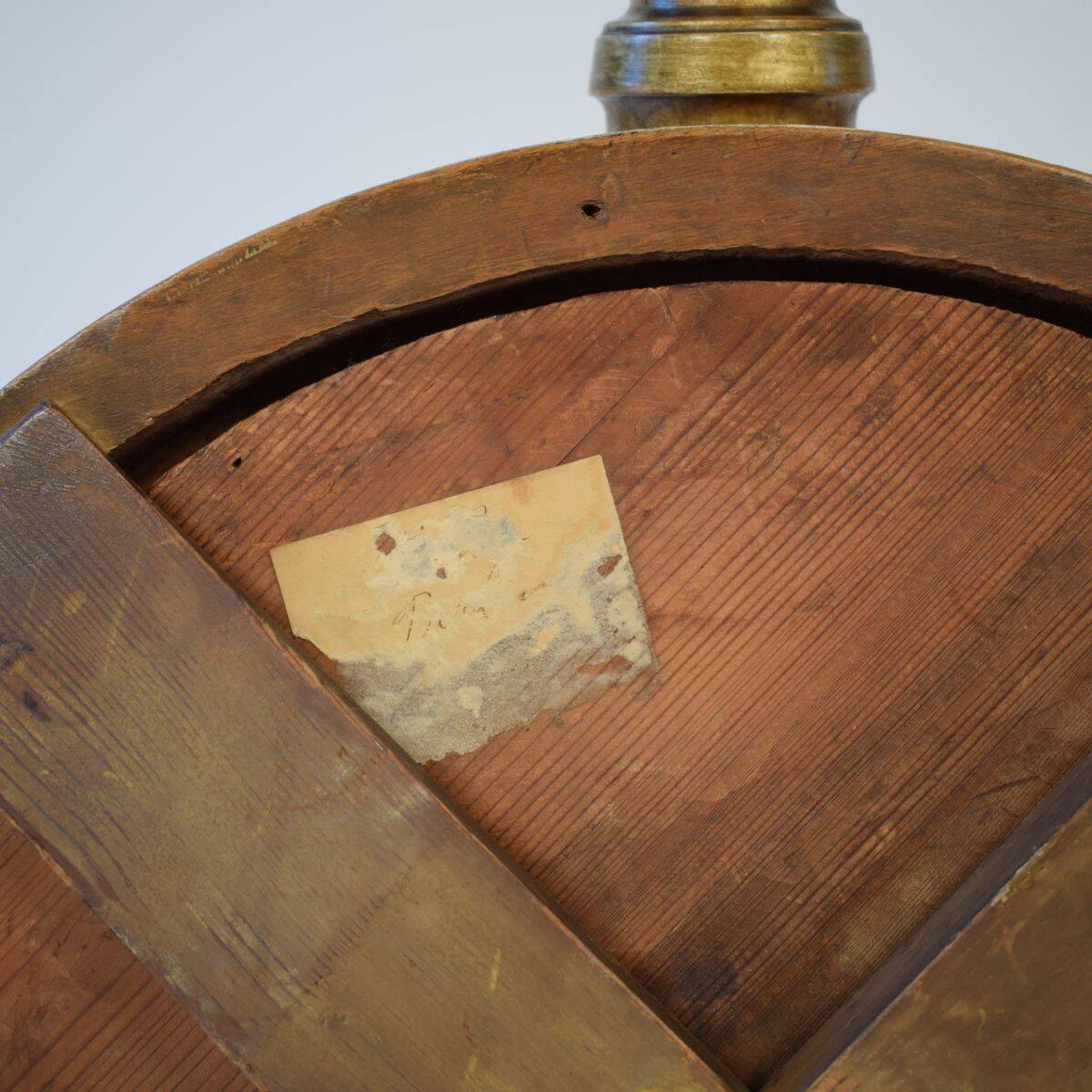Victorian Marquetry Round Side Table, 1870s
