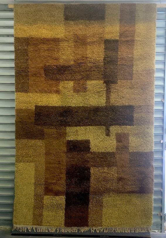 1960s Swedish wool rug