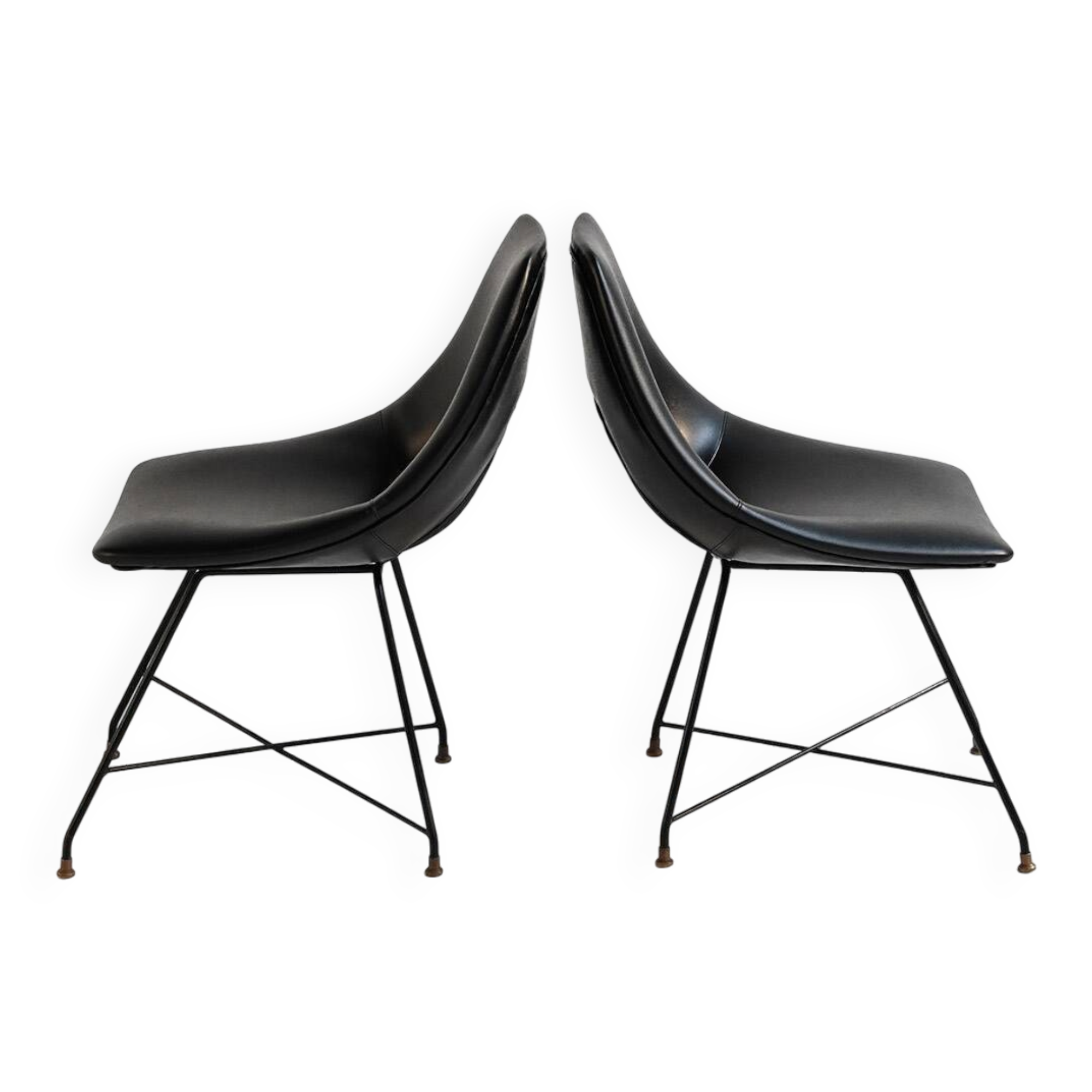 Pair of “Cosmos” chairs by Augusto Bozzi