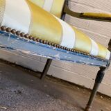 Louis XVI style yellow sofa