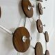 Vintage Scandinavianteak and Metal Coat Rack, 1960s