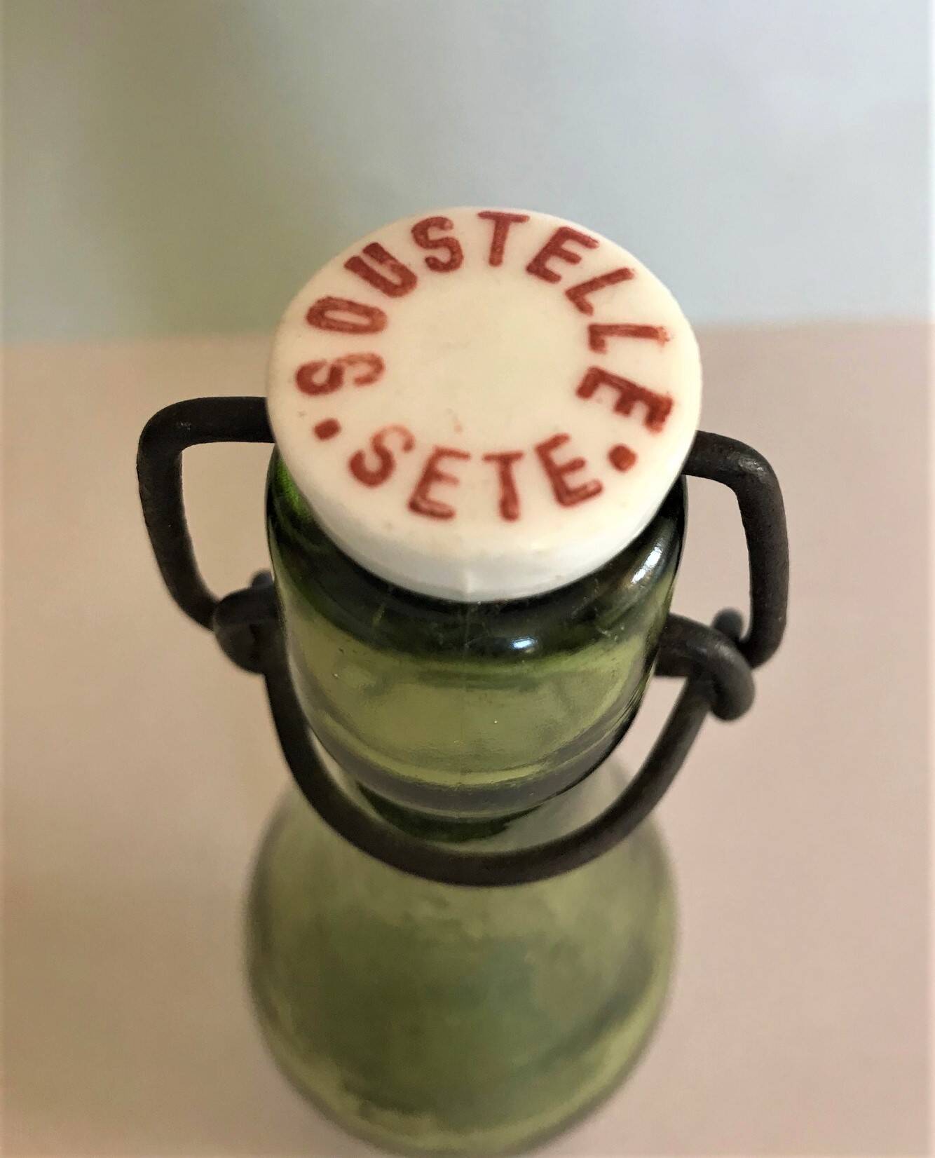 Petite bouteille verre vintage