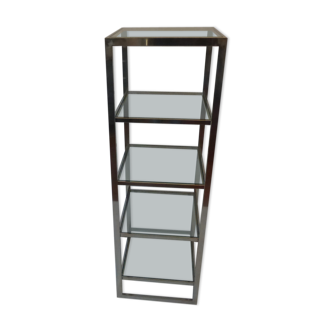 Dry glass and chrome steel