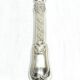 10 silver fruit knives in Louis XVI style