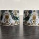 Vintage Bavaria Porcelain Egg Cups - 70's Folk Style