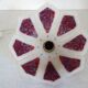 Vintage 70s perspex pendant light