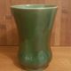 Vintage green ceramic vase 50s Belgium