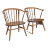 Pair of Ercol 451 armchairs