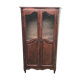 Old semi-glazed wardrobe