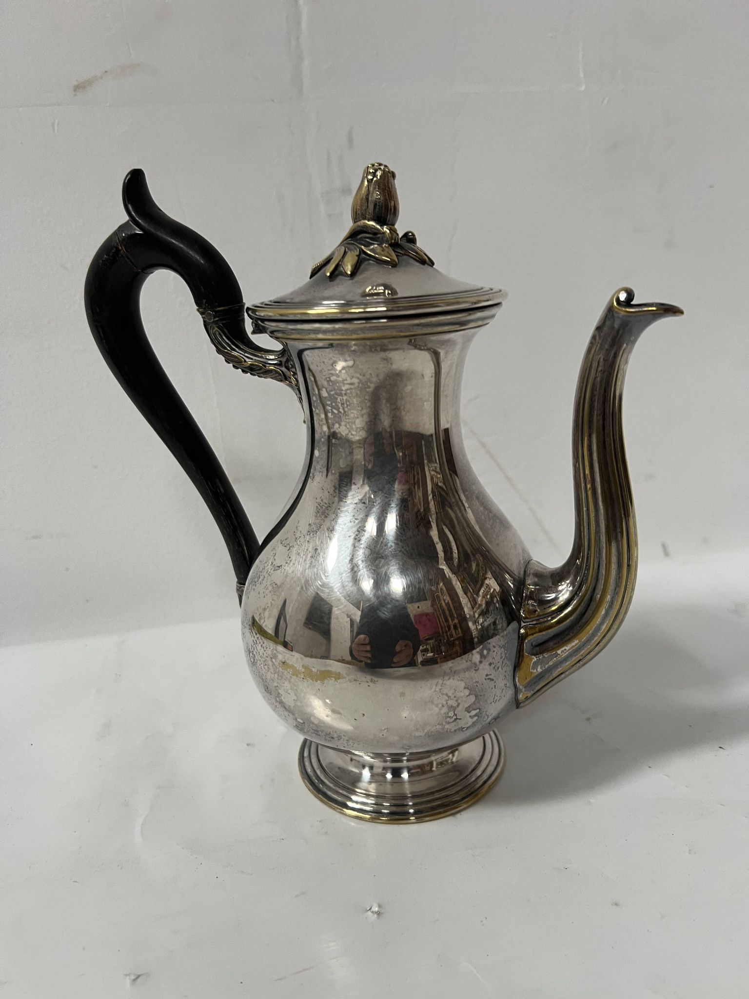 Verseuse en métal argenté de la maison Christofle XX siècle