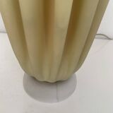 Vintage 1970s table lamp Athéna Georgia Jacob almond green - 56 cm