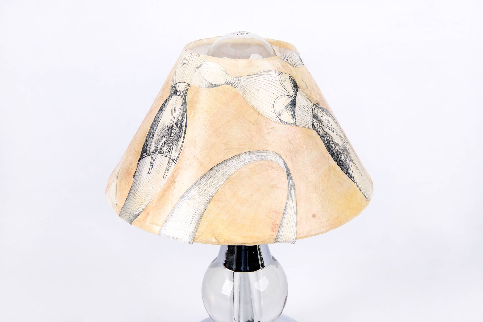 Pair of vintage bedside lamps