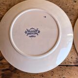 Lot de 2 assiettes à desssert Sarreguemines modèle "Helsingör"