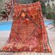 Tapis berbère marocain vintage atlas