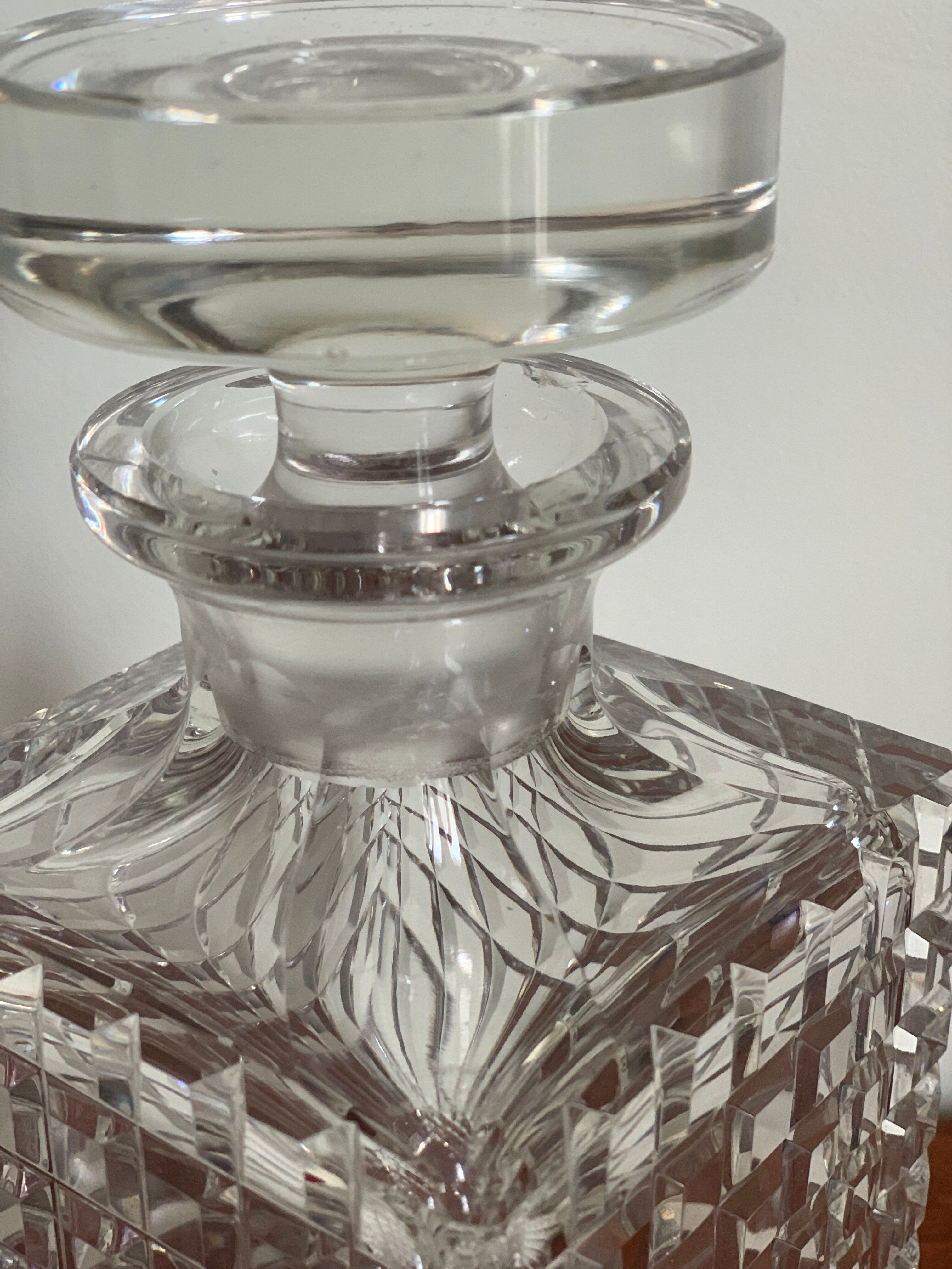Whisky crystal decanter