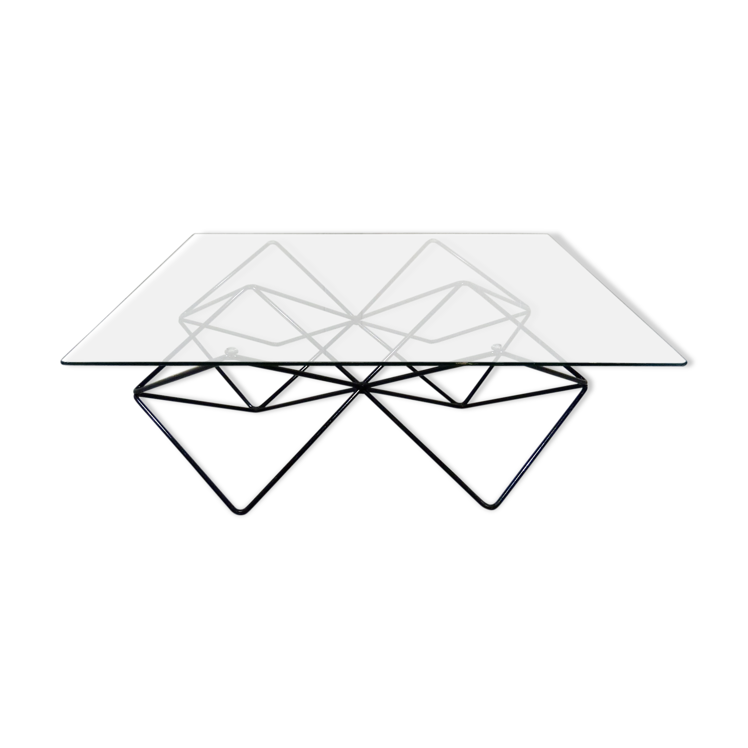 Table basse des années 1980