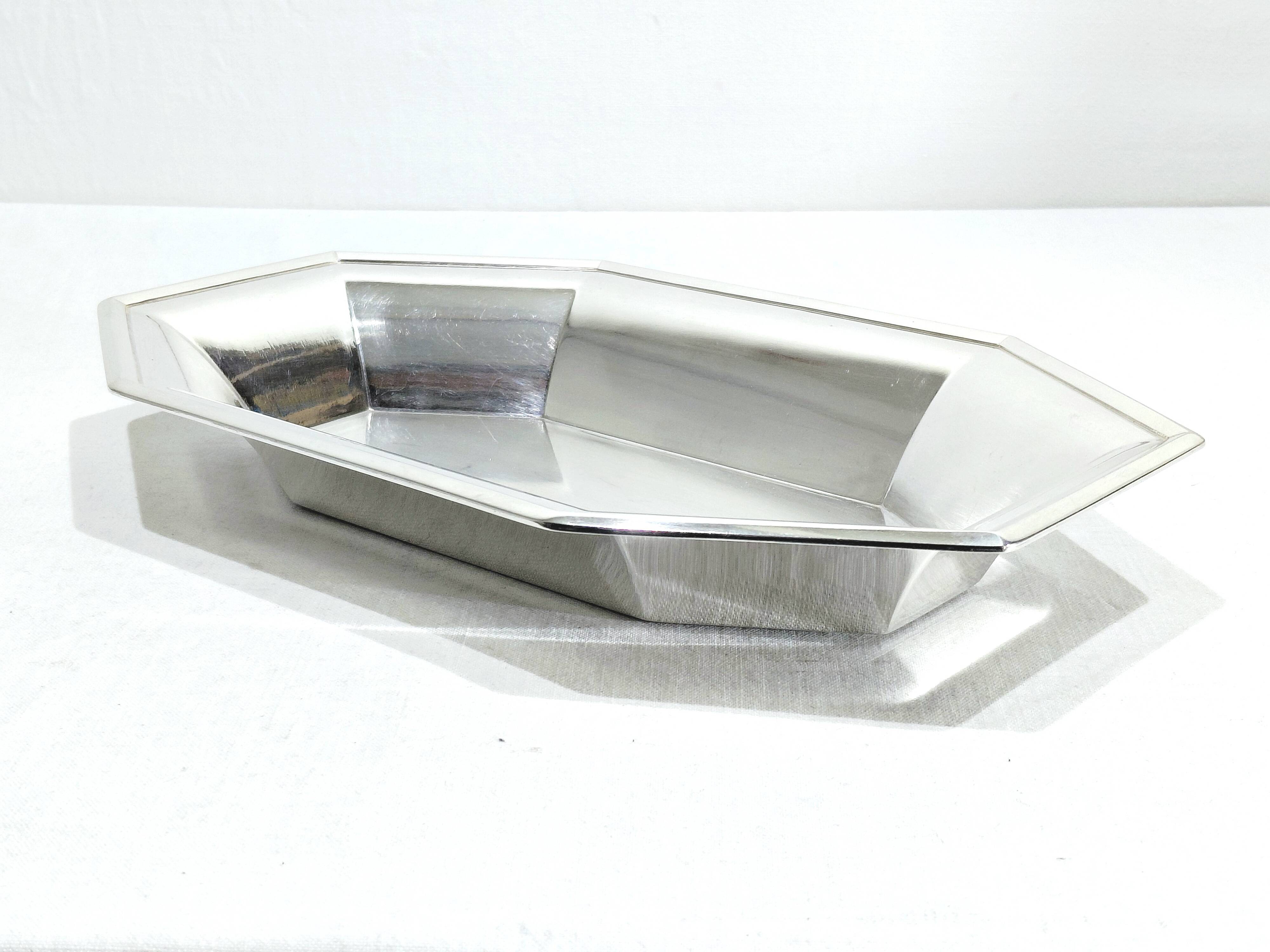 Gallia - Silver-plated bread basket