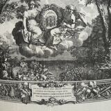 Limoges. Grande lampe de table.