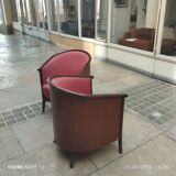 Baumann armchairs stamped