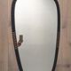 Oval mirror, Maison Duro Belgium 1966 - 96.5x54cm