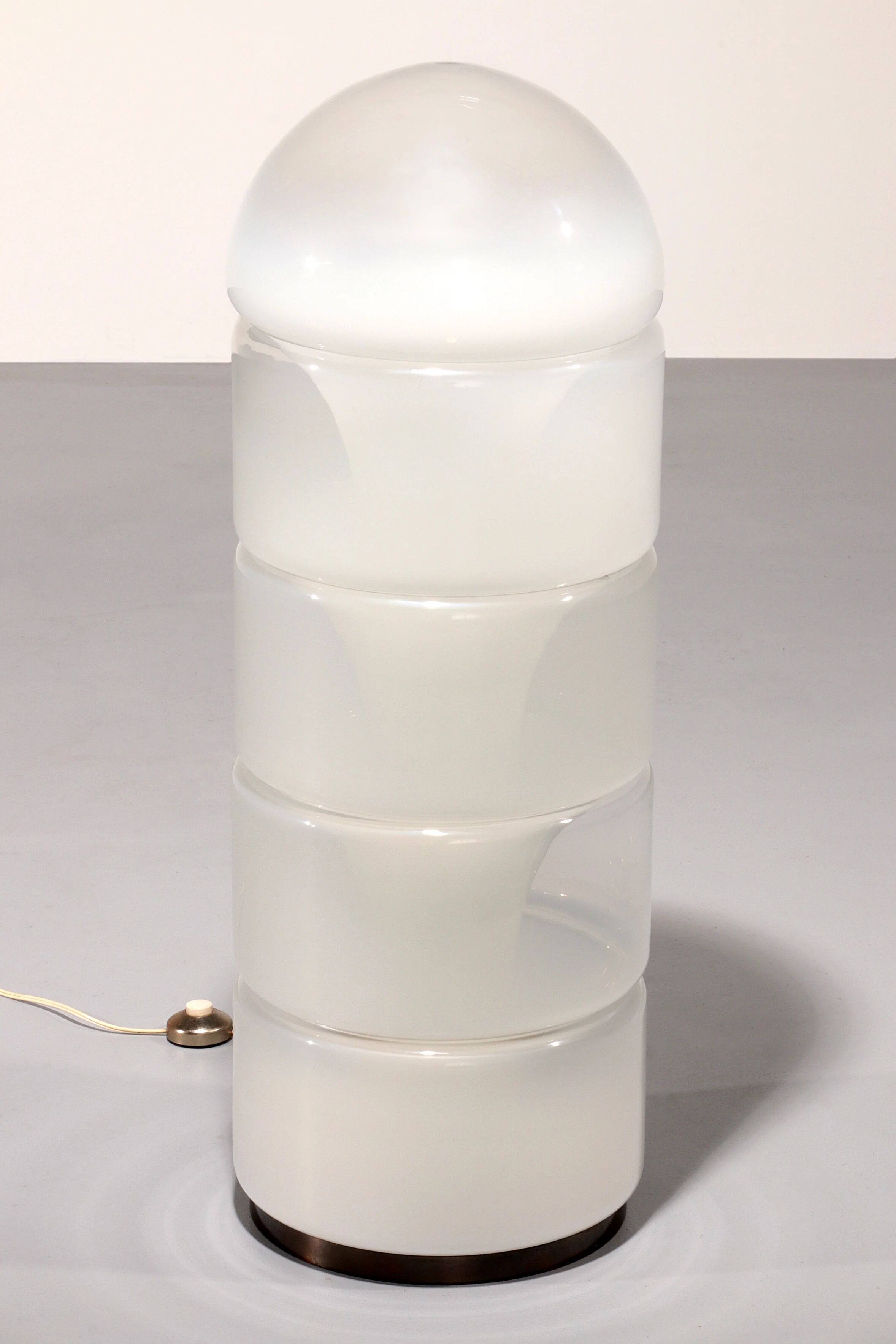 Lampadaire « Sfumato » LT 316 de Carlo Nason pour Mazzega, années 1970