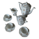 Epiag DF porcelain coffee service