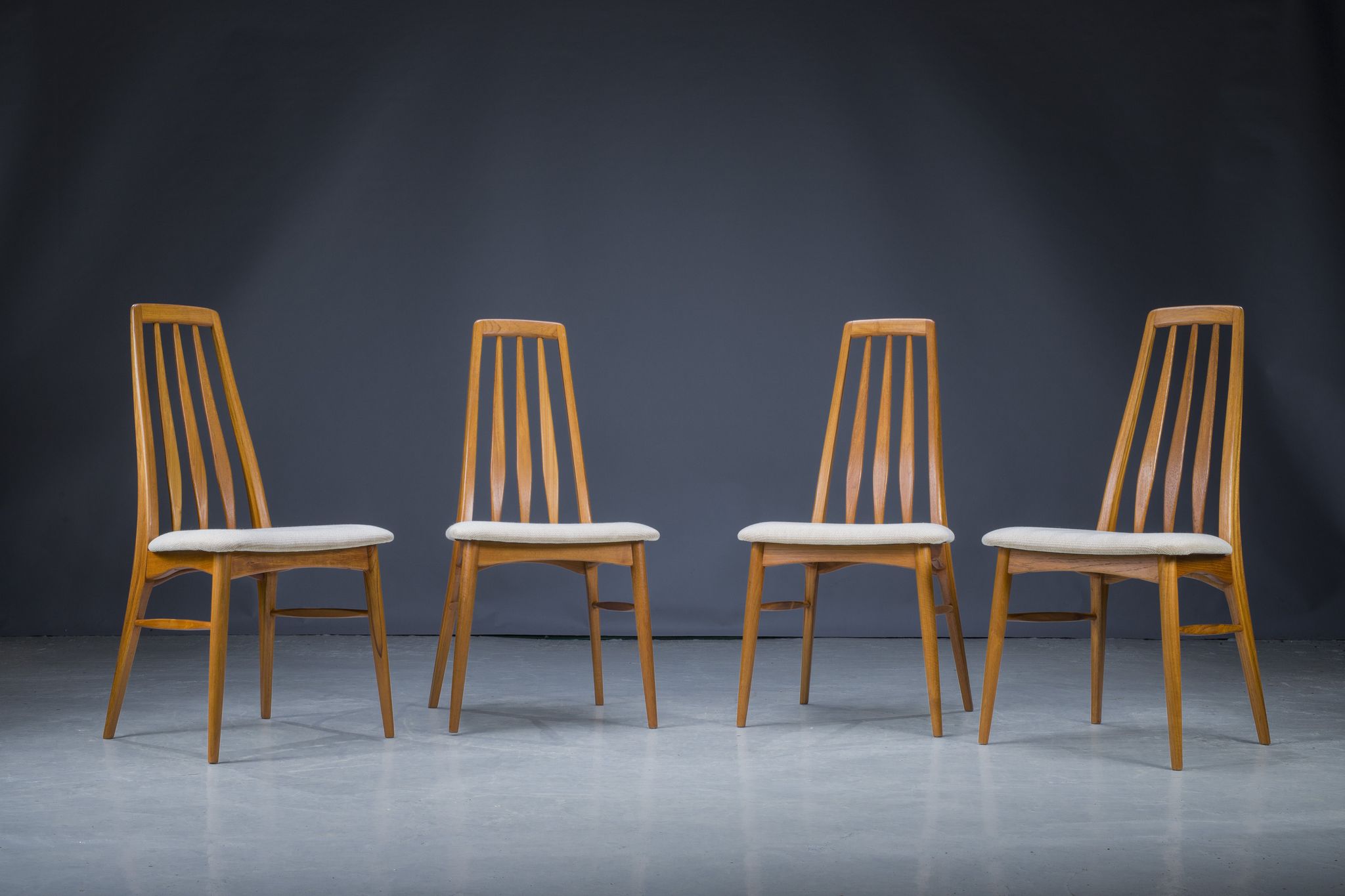 Eva chairs by Niels Koefoed for Koefoed Hornslet, 1960