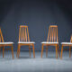 Eva chairs by Niels Koefoed for Koefoed Hornslet, 1960