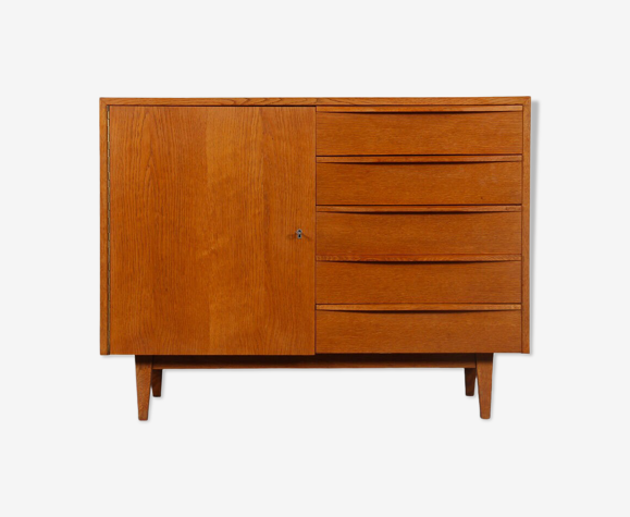 Wooden chest of drawers produced by Drevozpracujici podnik, 1966
