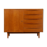 Wooden chest of drawers produced by Drevozpracujici podnik, 1966