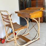 Vintage school desk