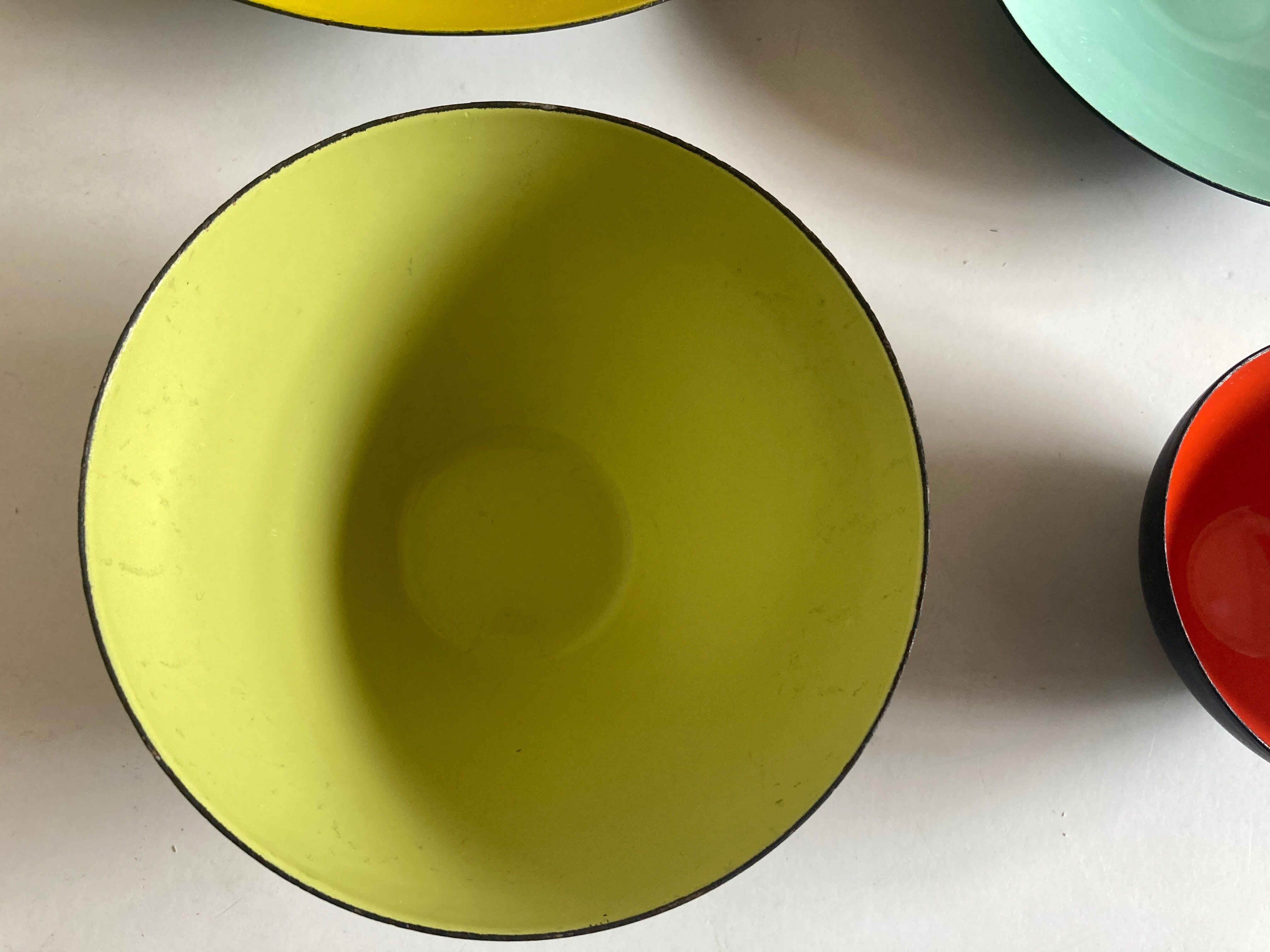 Herbert Krenchel set of 4 bowls for Krenit Denmark, 1960