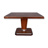 Table d'appoint carré en palissandre art déco 1930