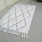 Berber cotton carpet, 200x140 cm