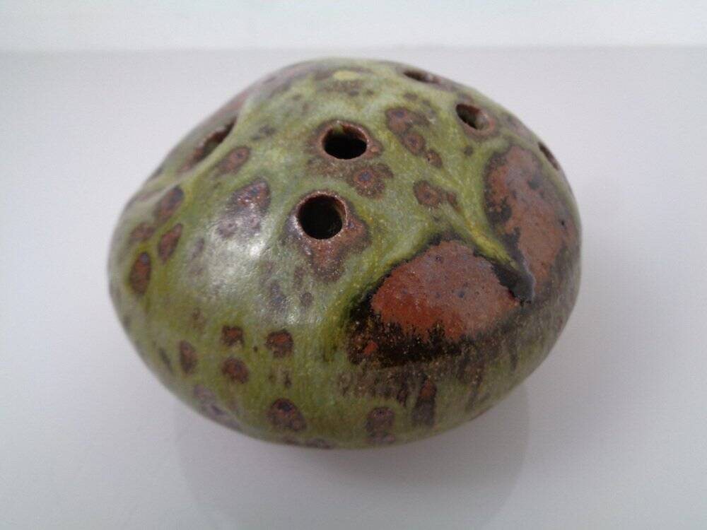 Danish Studio Ceramic Vase, 1960s