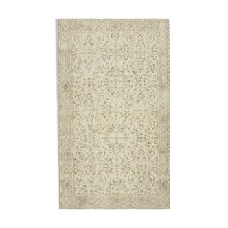 Handmade Decorative Oriental Beige Rug 166 cm x 282 cm