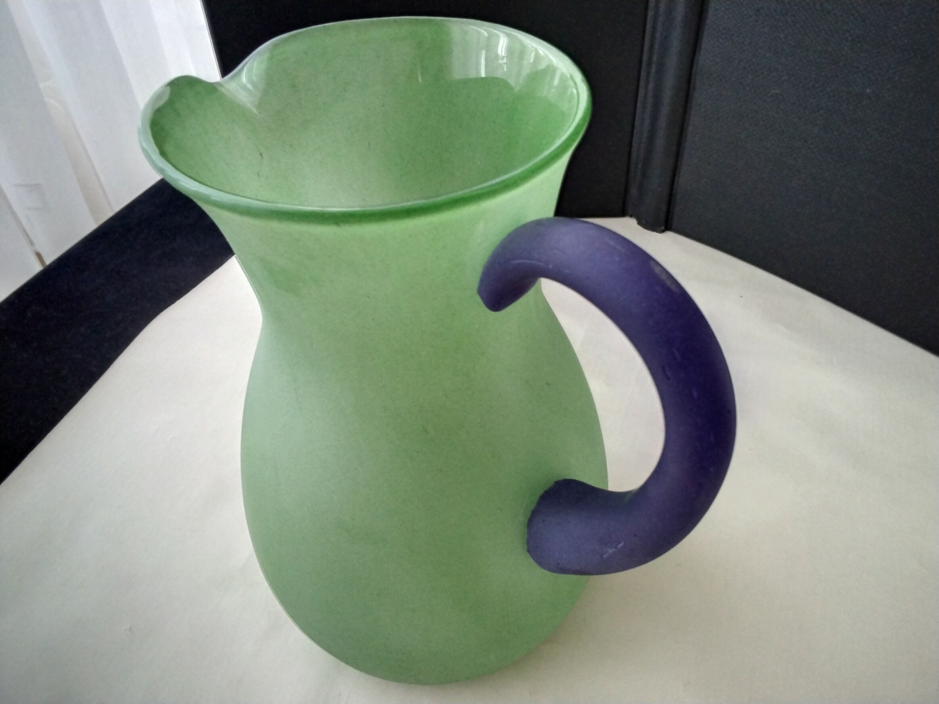 Jug, glass paste pitcher 2 L