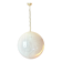 1960s Italian Murano glass globe by Paolo Venini.