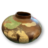 Peruvian vase in polychrome terracotta