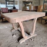 Table bois art déco